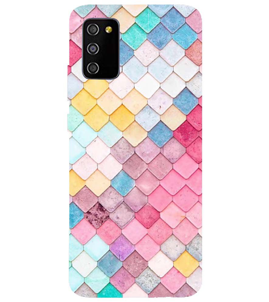 PS1310-Colorful Pastel Back Cover for Samsung Galaxy M02s