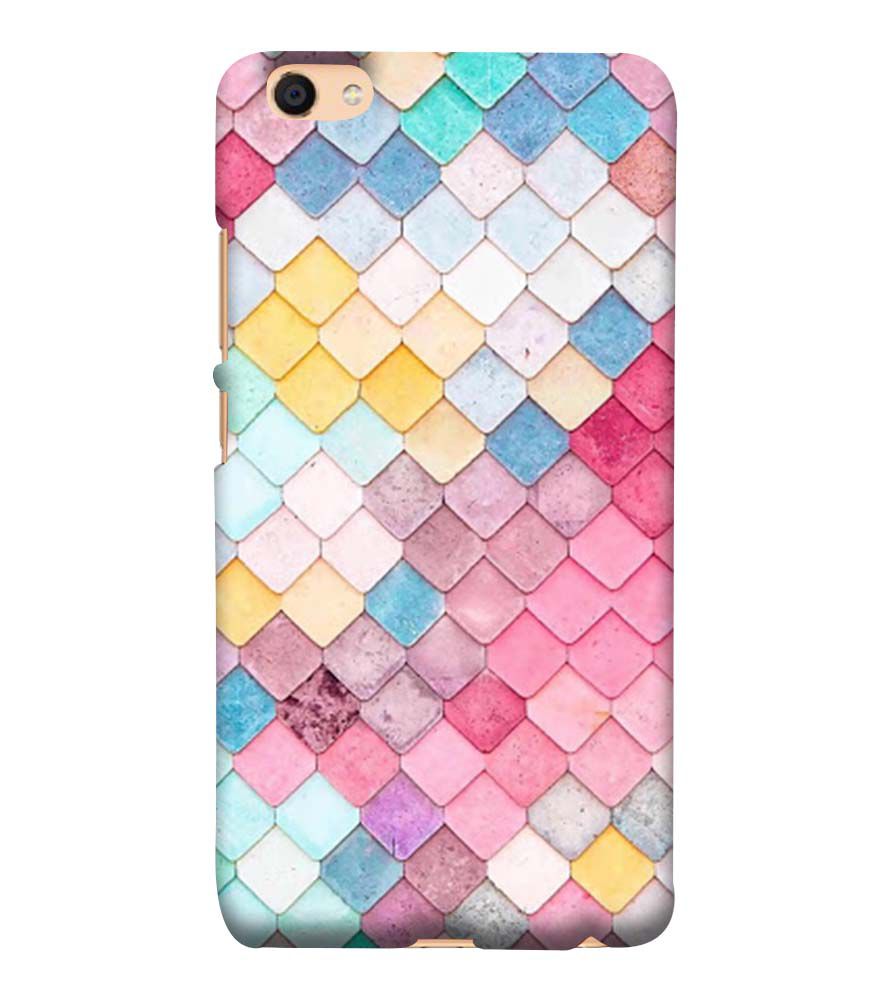 PS1310-Colorful Pastel Back Cover for vivo Y55s
