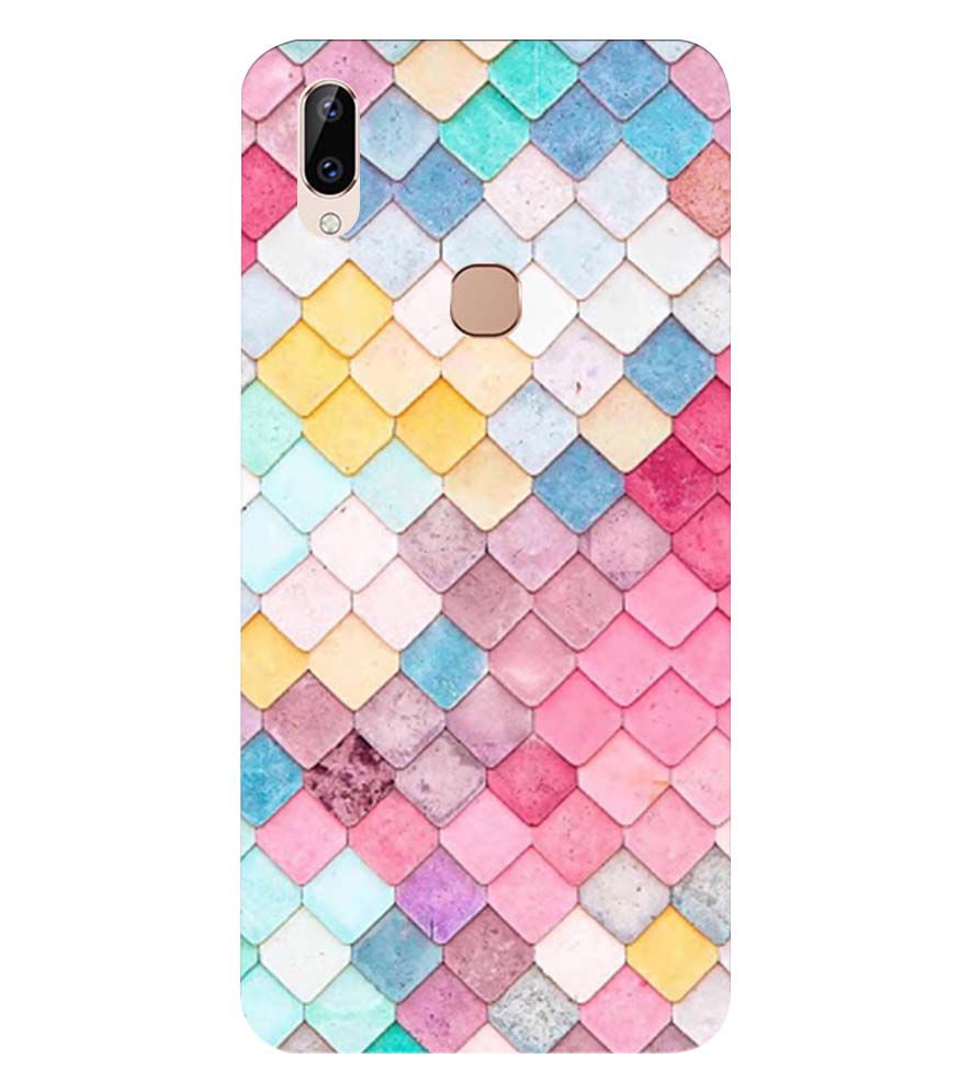 PS1310-Colorful Pastel Back Cover for Vivo Y83 Pro