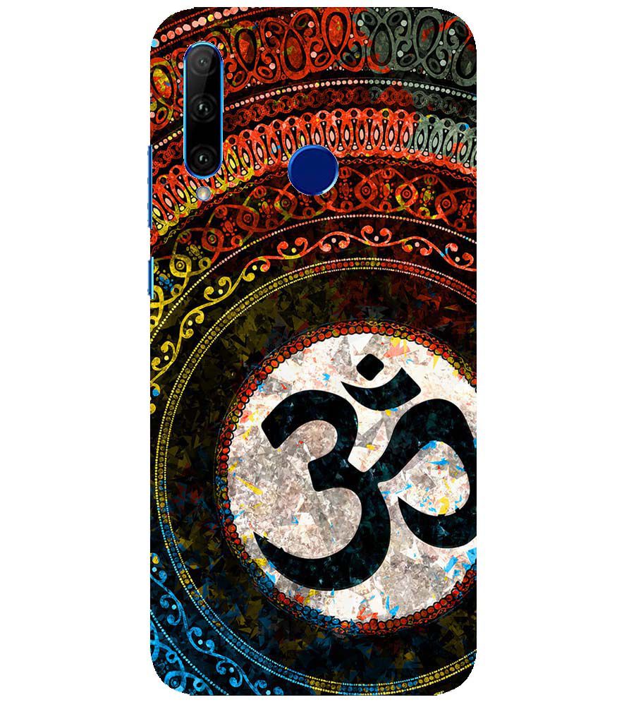 PS1311-Om Yoga Back Cover for Huawei Honor 10i