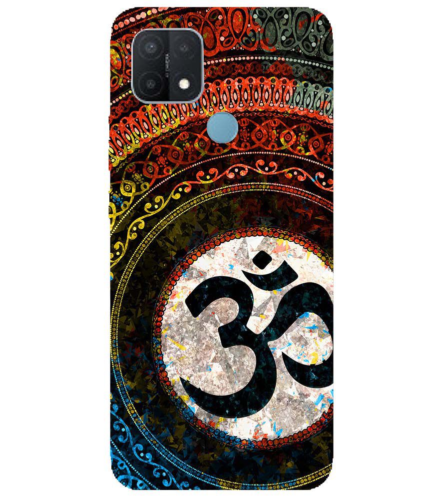 PS1311-Om Yoga Back Cover for Oppo A15 and Oppo A15s