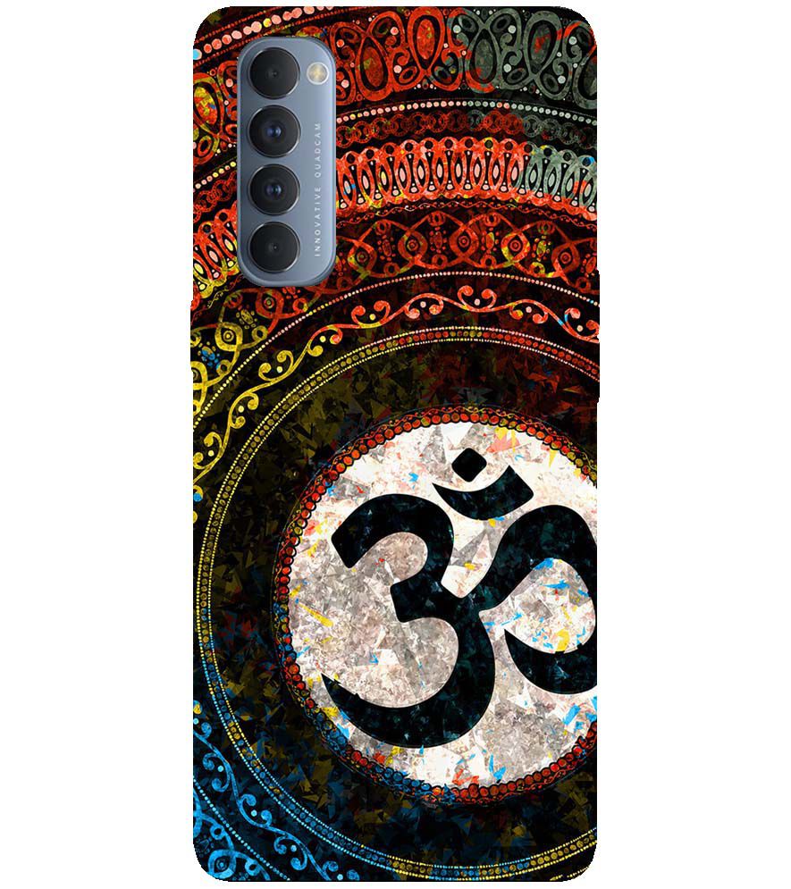 PS1311-Om Yoga Back Cover for Oppo Reno4 Pro