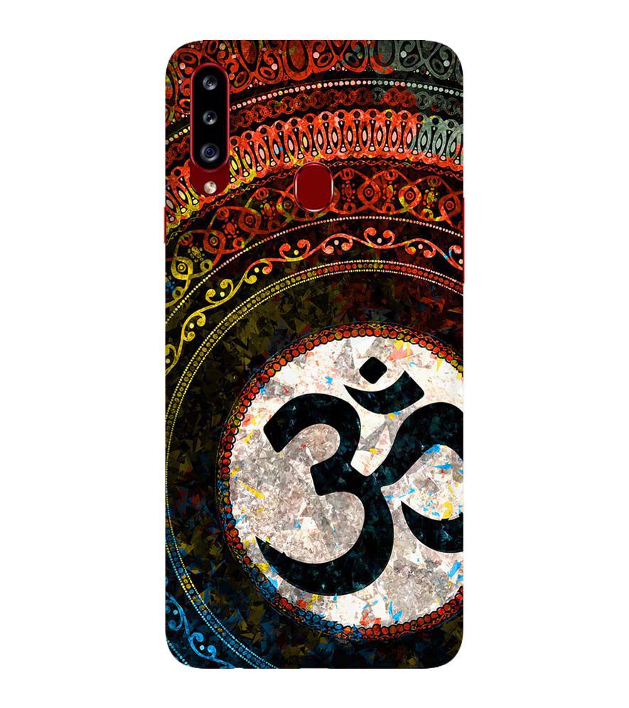 PS1311-Om Yoga Back Cover for Samsung Galaxy A20s