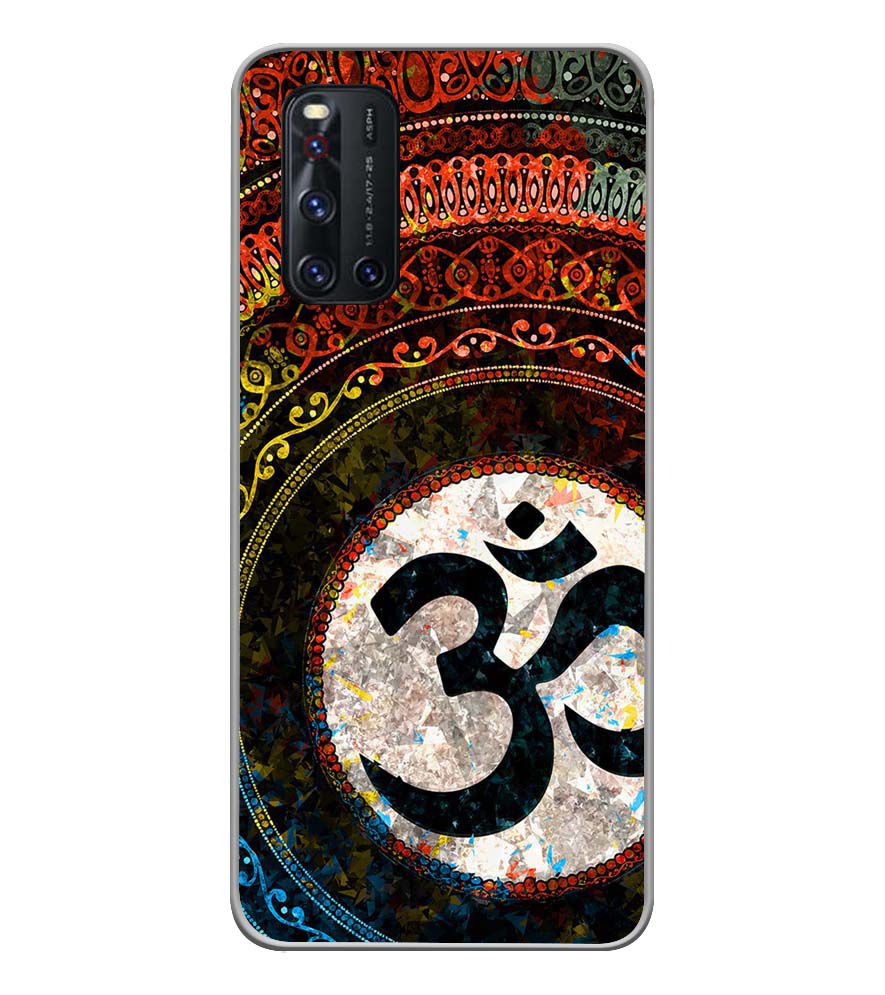 PS1311-Om Yoga Back Cover for Vivo V19