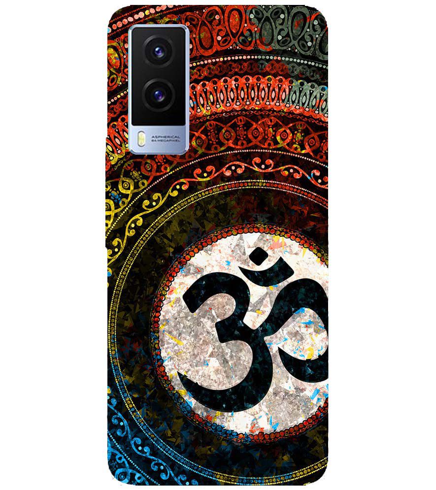 PS1311-Om Yoga Back Cover for Vivo V21e 5G