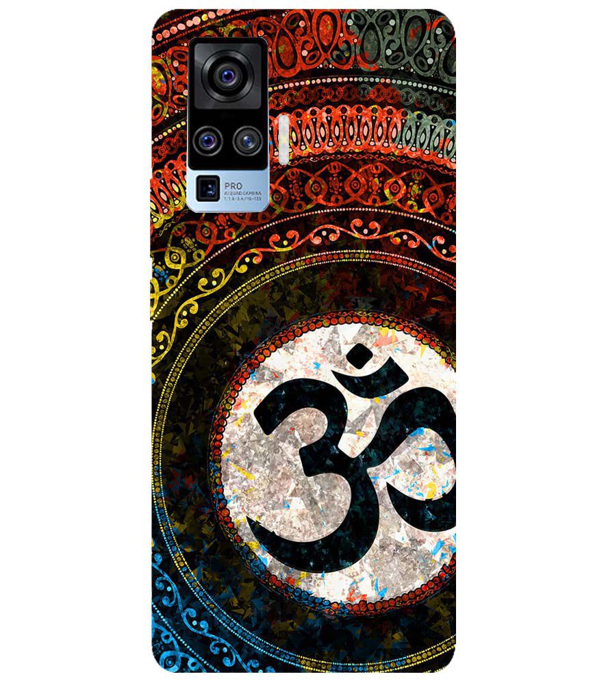PS1311-Om Yoga Back Cover for vivo X50 Pro