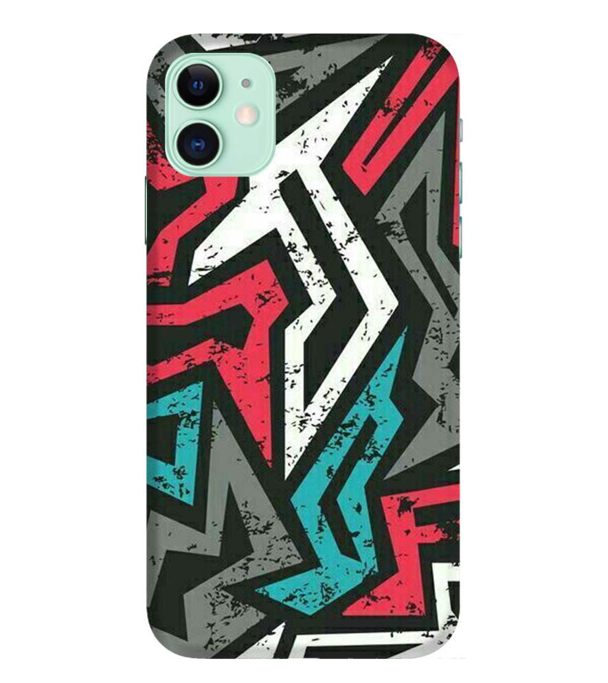 PS1312-Graffiti Abstract  Back Cover for Apple iPhone 11