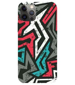 PS1312-Graffiti Abstract  Back Cover for Apple iPhone 12 Pro