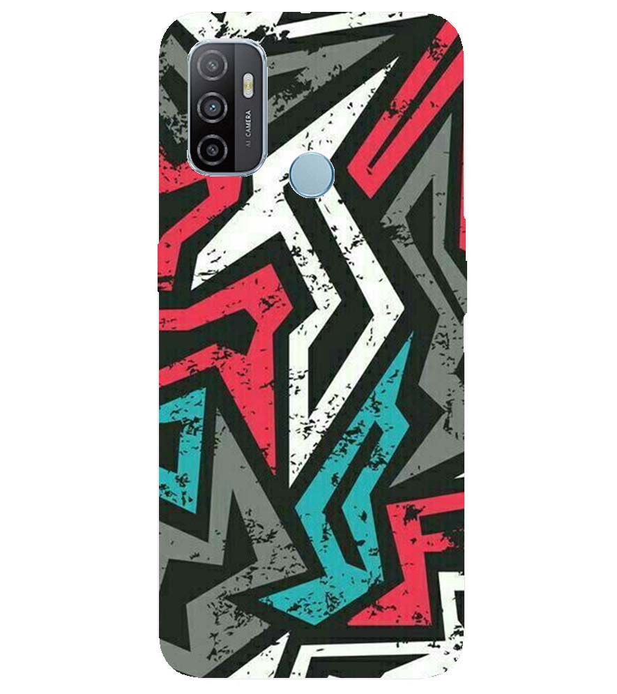 PS1312-Graffiti Abstract  Back Cover for Oppo A53