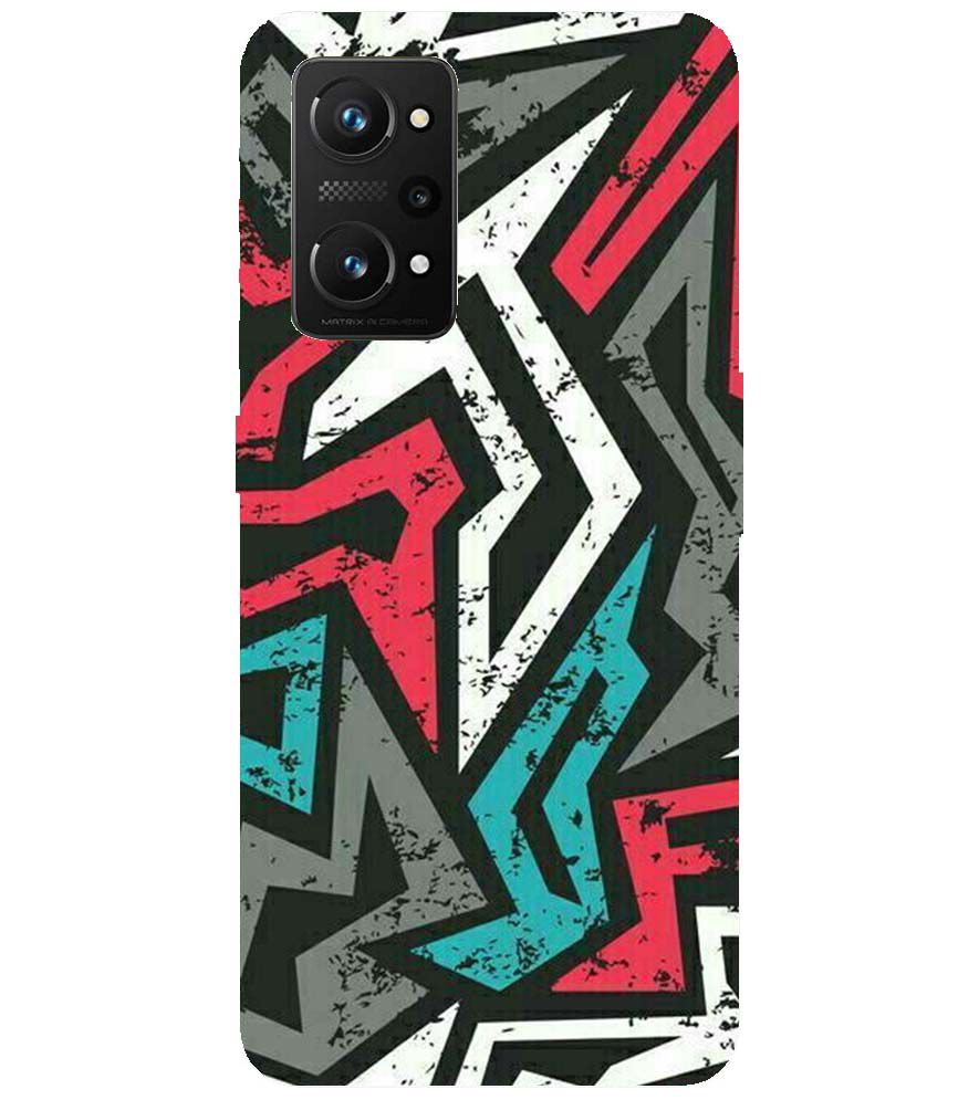 PS1312-Graffiti Abstract  Back Cover for Realme X7 Max 5G