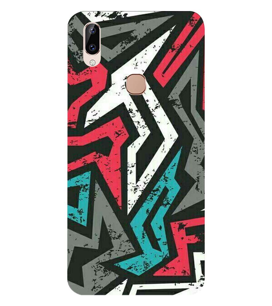 PS1312-Graffiti Abstract  Back Cover for Vivo Y83 Pro