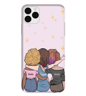 PS1313-Girls Support Girls Back Cover for Apple iPhone 11 Pro
