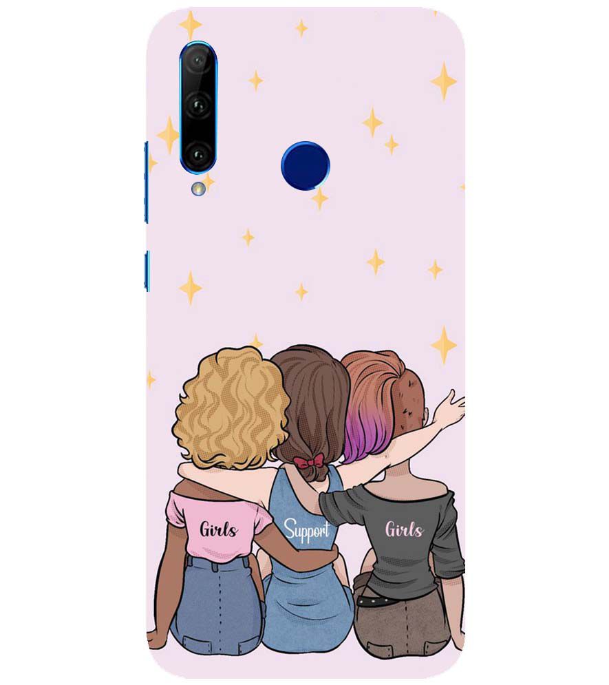 PS1313-Girls Support Girls Back Cover for Huawei Honor 10i