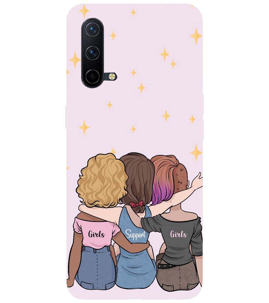 PS1313-Girls Support Girls Back Cover for OnePlus Nord CE 5G