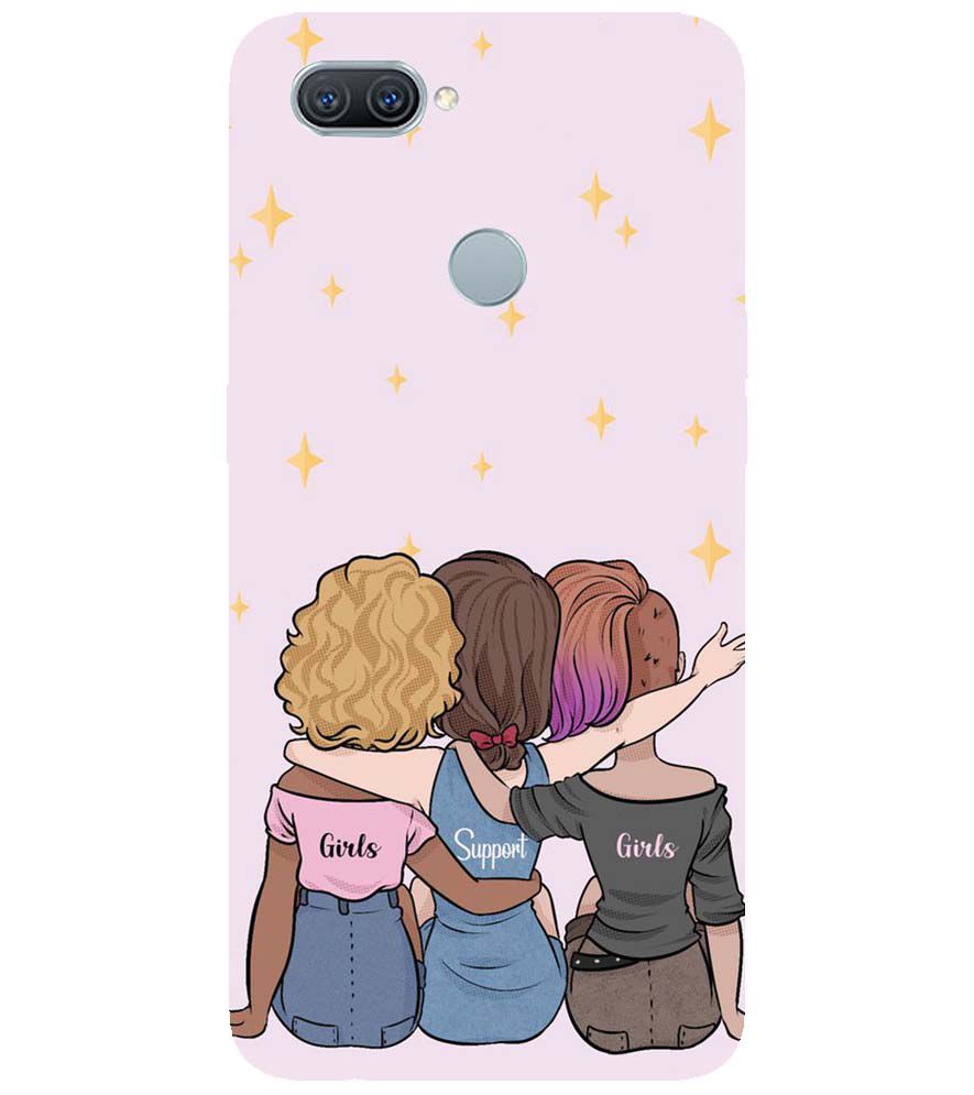 PS1313-Girls Support Girls Back Cover for Oppo A7