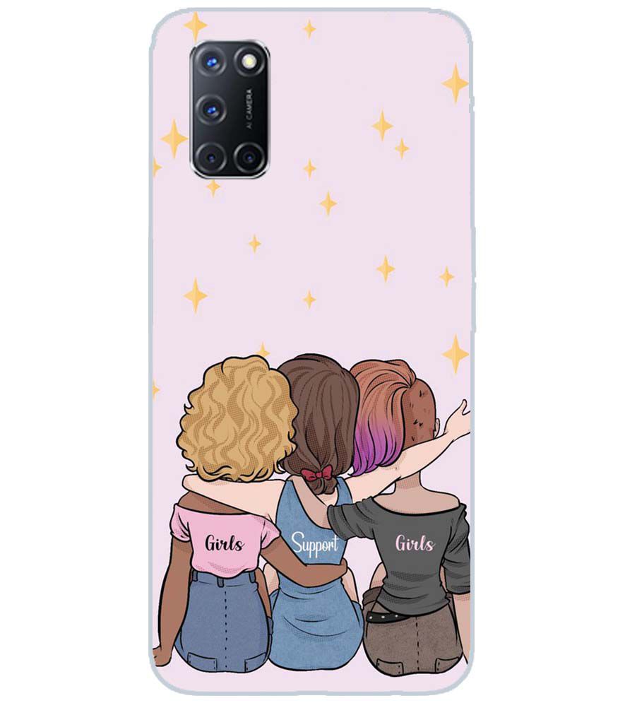 PS1313-Girls Support Girls Back Cover for Oppo A72