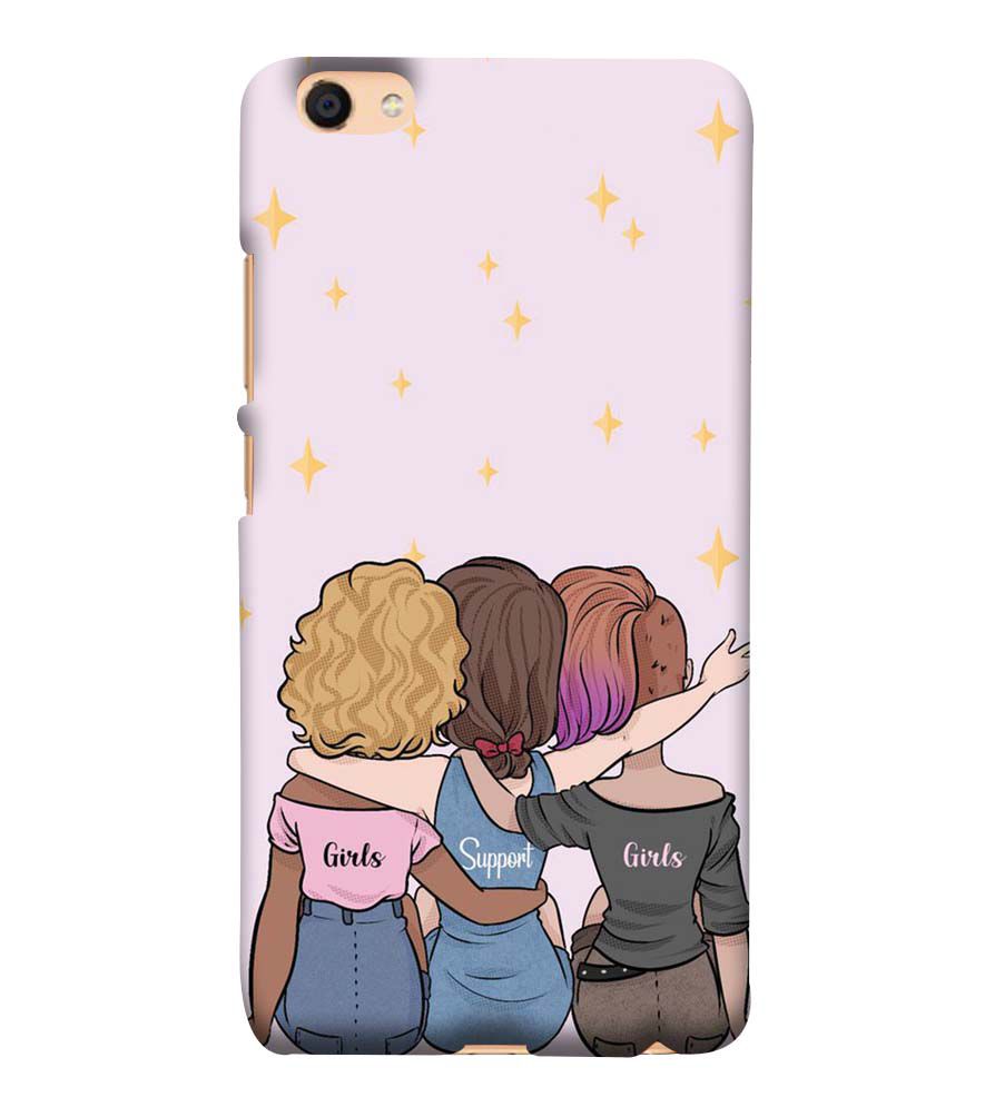 PS1313-Girls Support Girls Back Cover for vivo Y55s