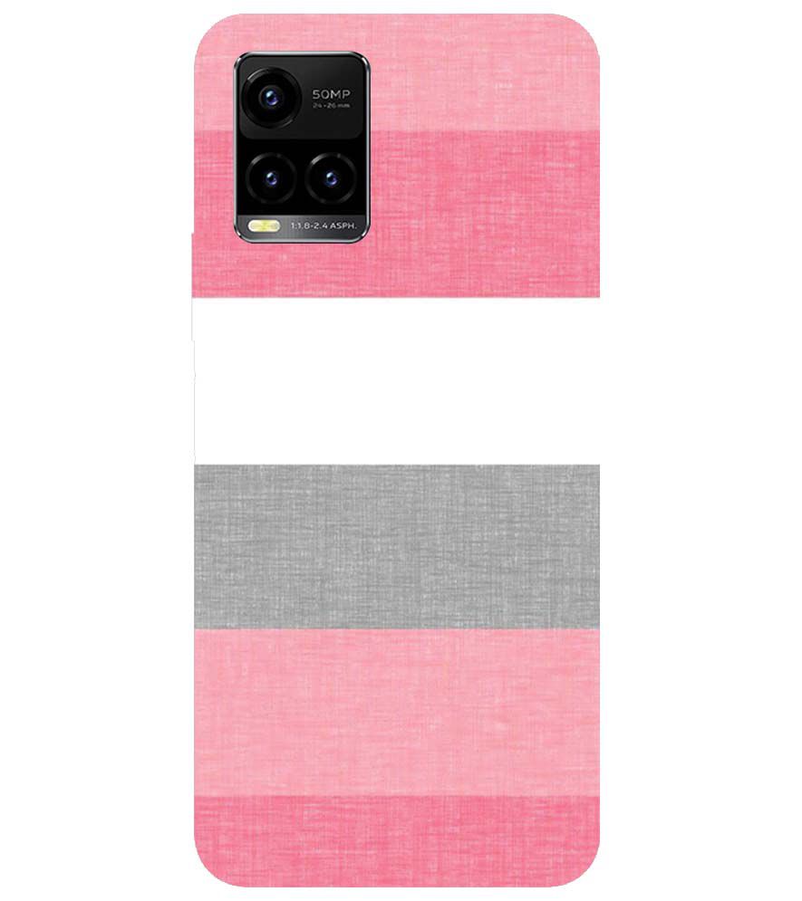 PS1314-Pinky Premium Pattern Back Cover for vivo Y33s