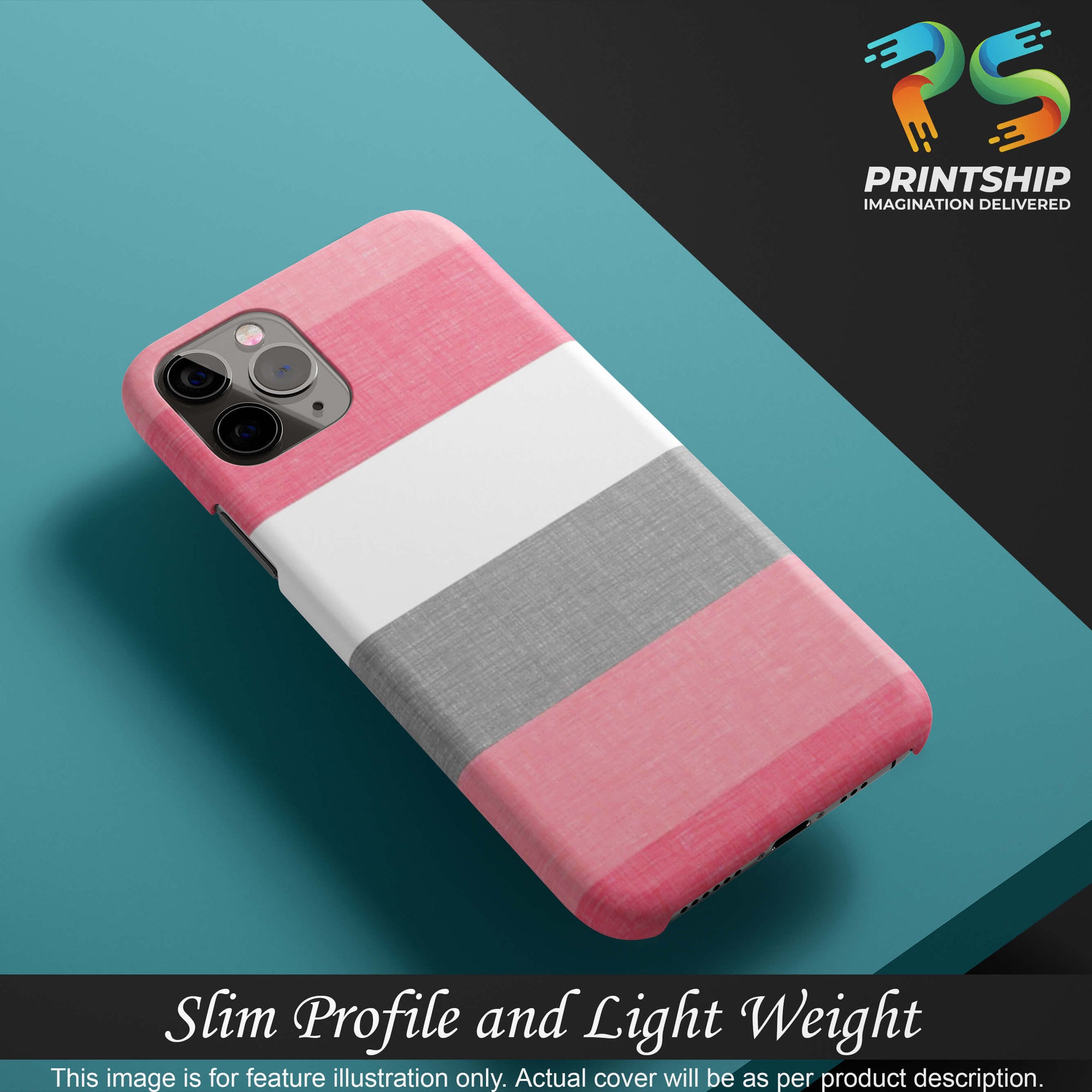 PS1314-Pinky Premium Pattern Back Cover for Xiaomi Poco C3-Image4