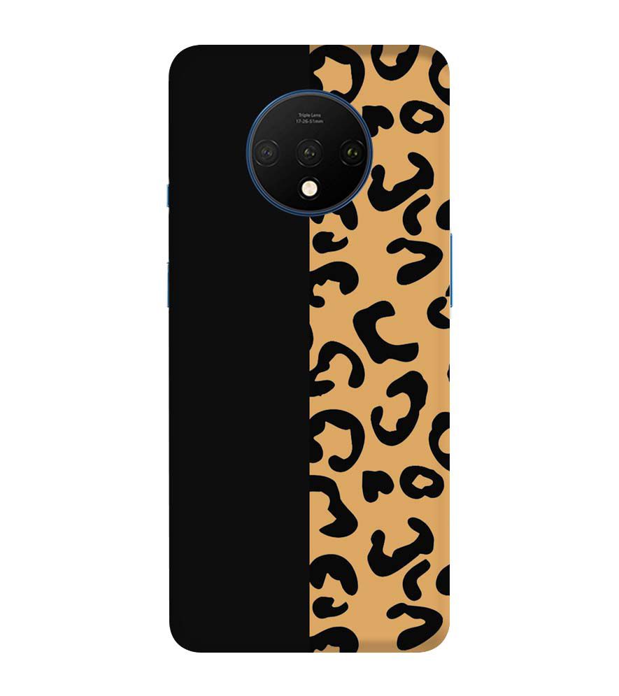 PS1315-Animal Black Pattern Back Cover for OnePlus 7T