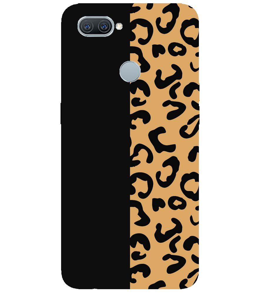 PS1315-Animal Black Pattern Back Cover for Oppo A7