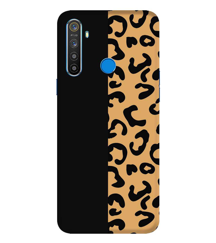 PS1315-Animal Black Pattern Back Cover for Realme Narzo 10