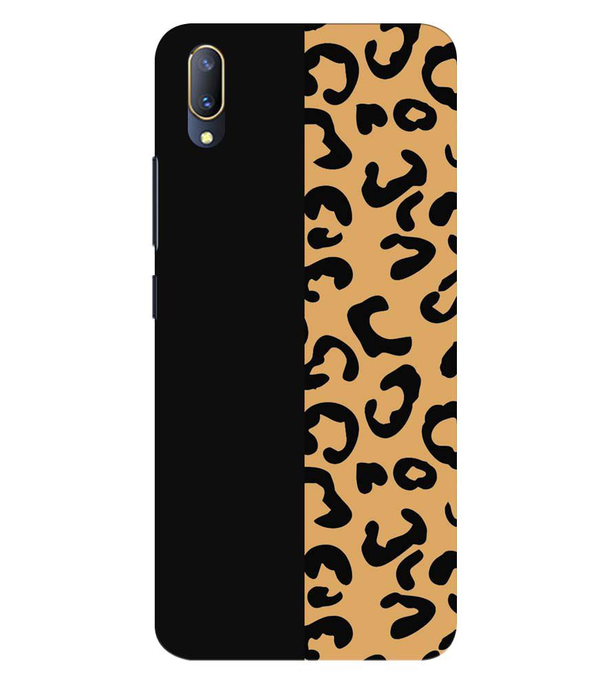 PS1315-Animal Black Pattern Back Cover for Vivo V11 Pro