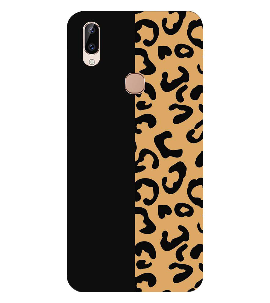 PS1315-Animal Black Pattern Back Cover for Vivo Y83 Pro