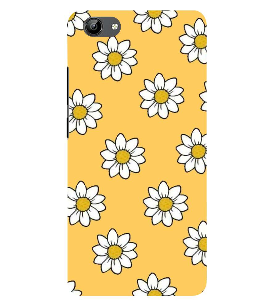 PS1316-White Sunflower Back Cover for Vivo Y71i