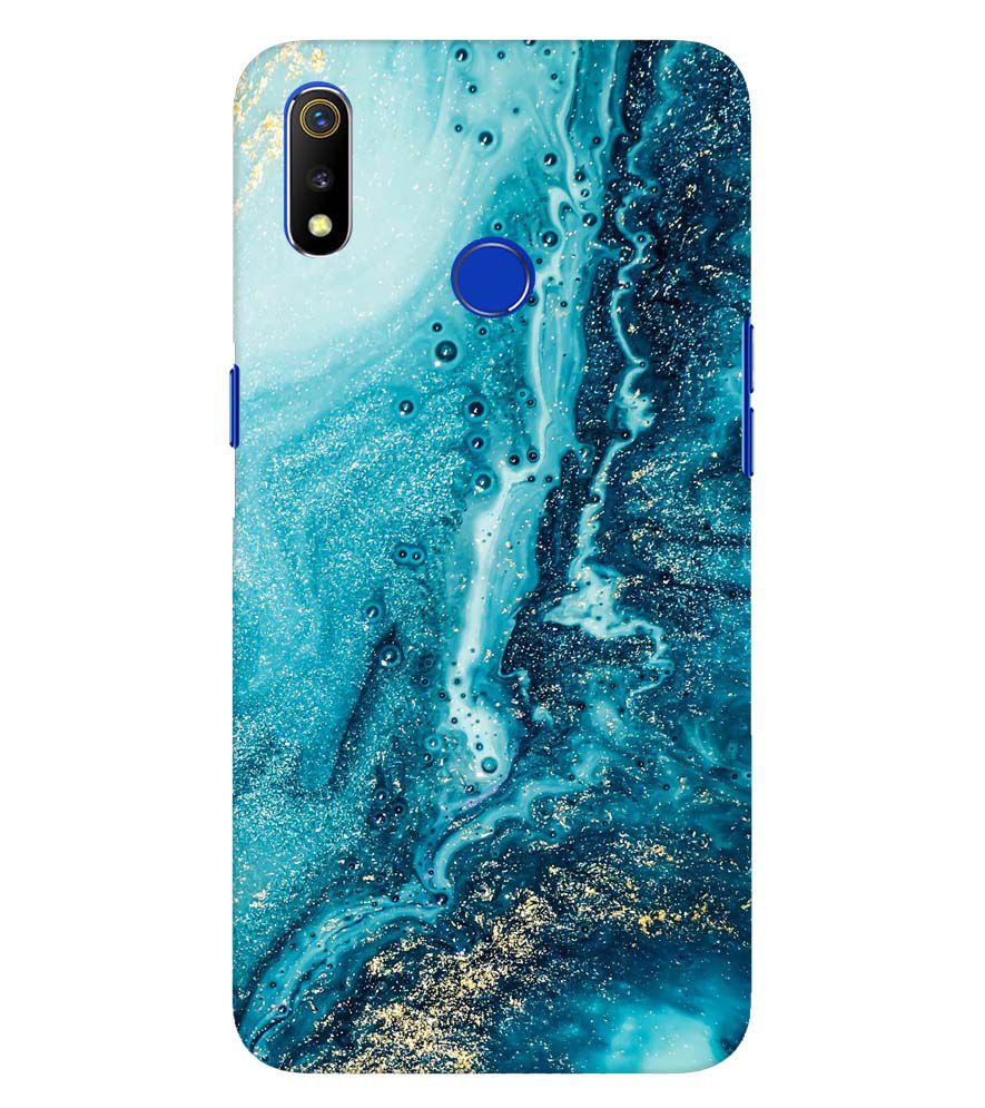 Oppo Realme Buy Printed Back Cover Online in India Blue