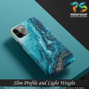 PS1317-Blue Marbles Back Cover for Apple iPhone X-Image4