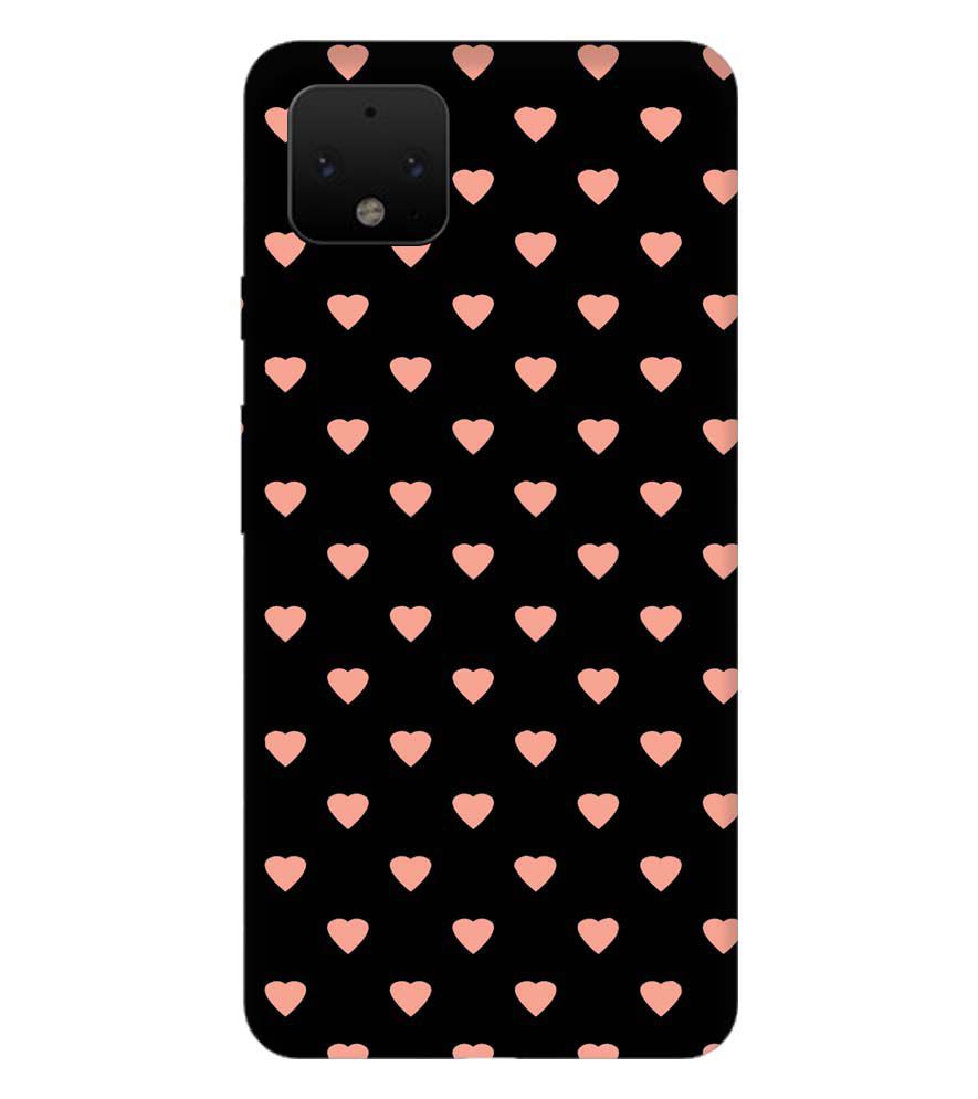 PS1318-Hearts All Over Back Cover for Google Pixel 4