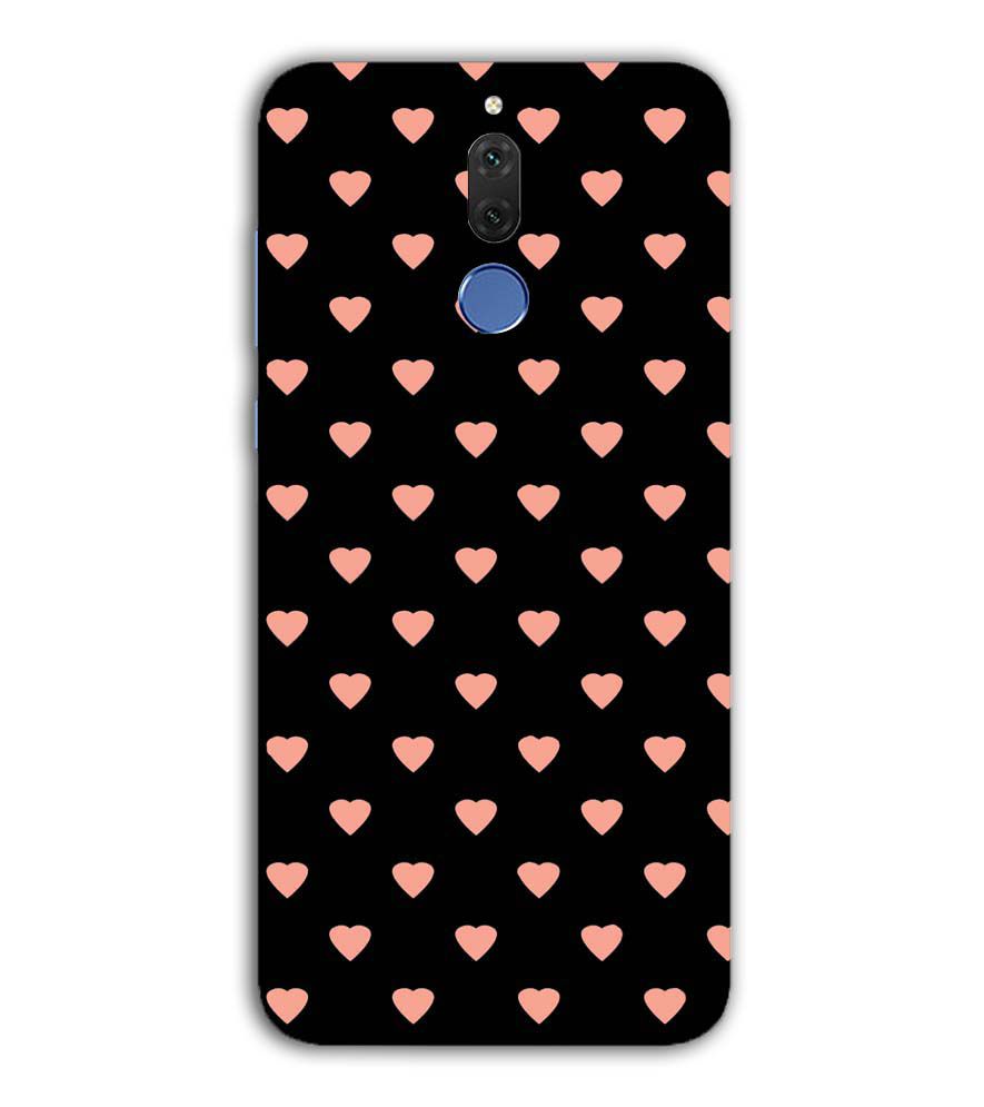 PS1318-Hearts All Over Back Cover for Huawei Honor 9i