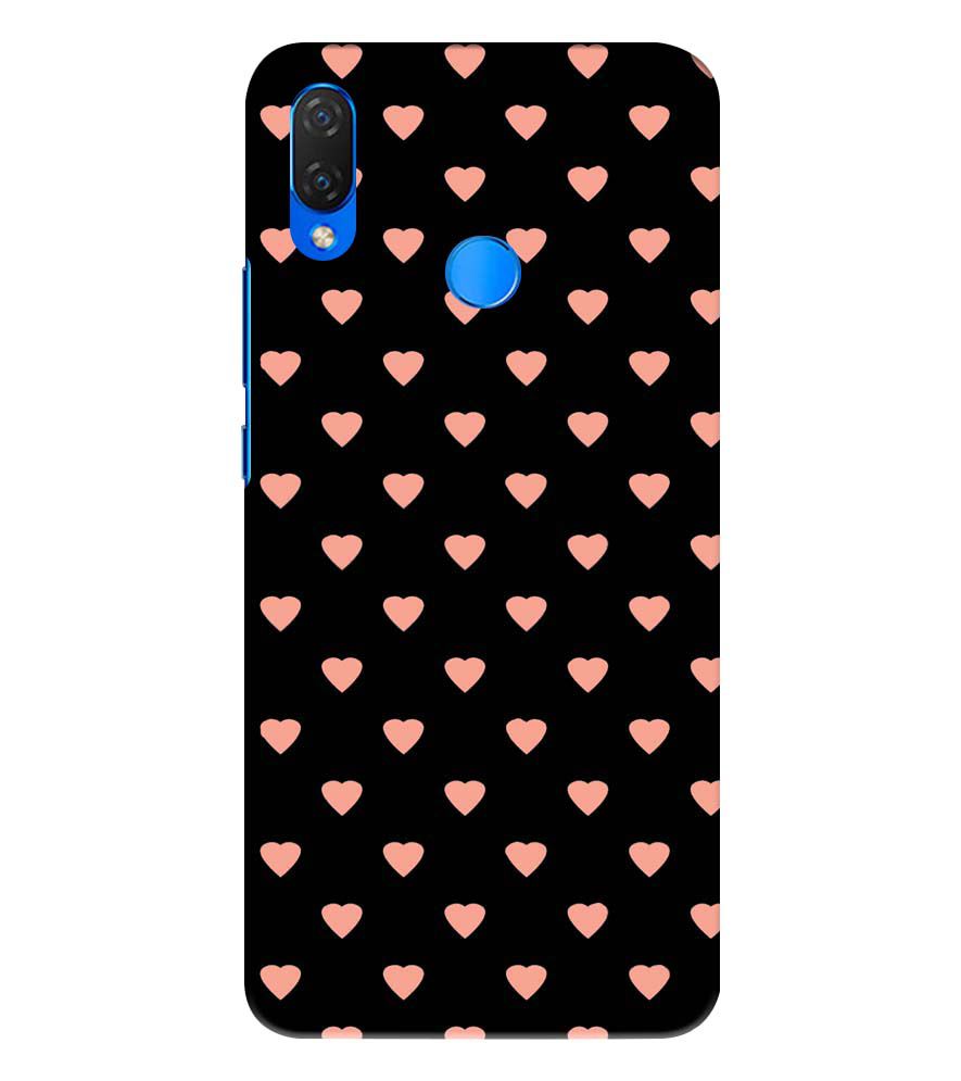 PS1318-Hearts All Over Back Cover for Huawei Nova 3 and 3i