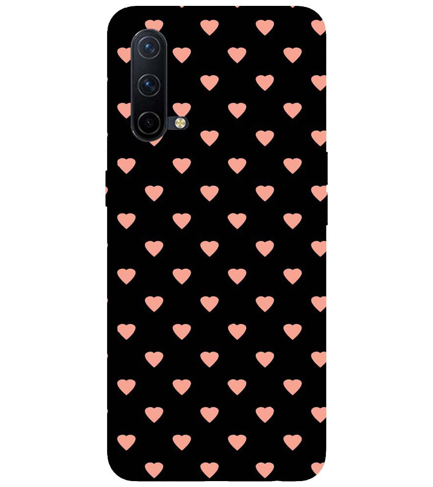 PS1318-Hearts All Over Back Cover for OnePlus Nord CE 5G