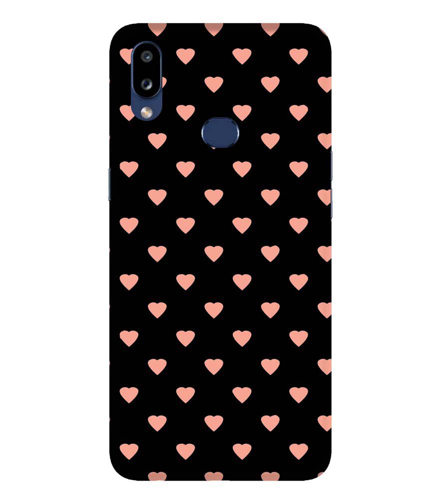 PS1318-Hearts All Over Back Cover for Samsung Galaxy A10s