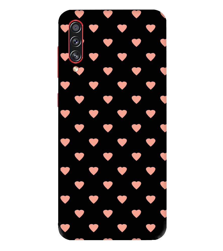 PS1318-Hearts All Over Back Cover for Samsung Galaxy A70s