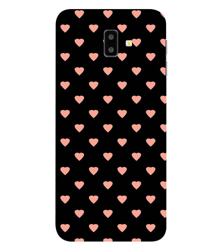 PS1318-Hearts All Over Back Cover for Samsung Galaxy J6+