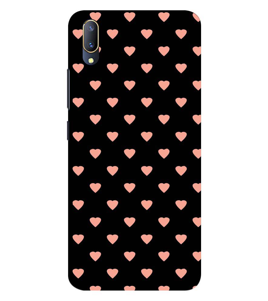 PS1318-Hearts All Over Back Cover for Vivo V11 Pro