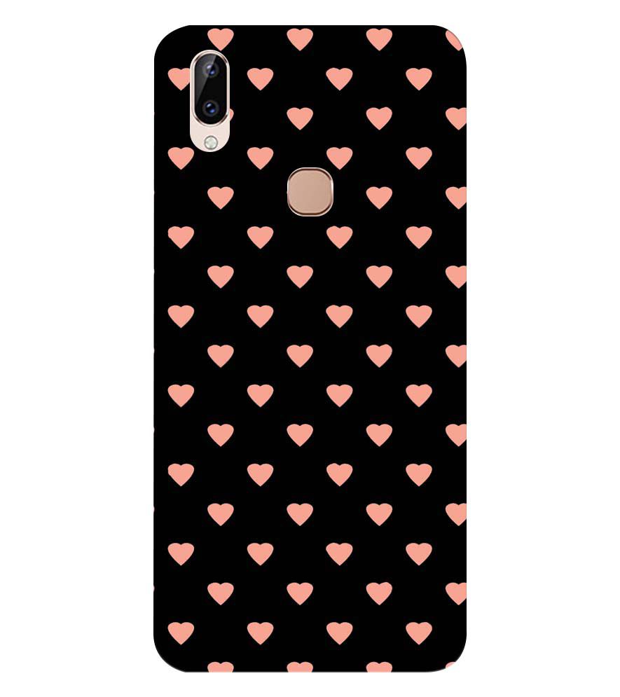 PS1318-Hearts All Over Back Cover for Vivo Y83 Pro