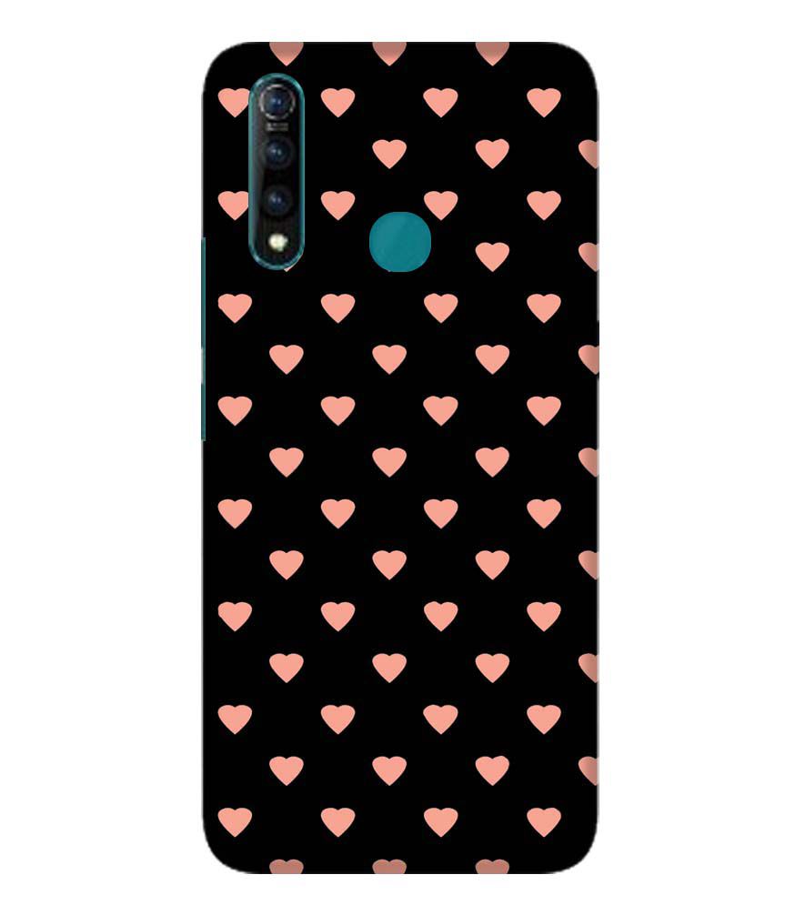 PS1318-Hearts All Over Back Cover for Vivo Z1 Pro