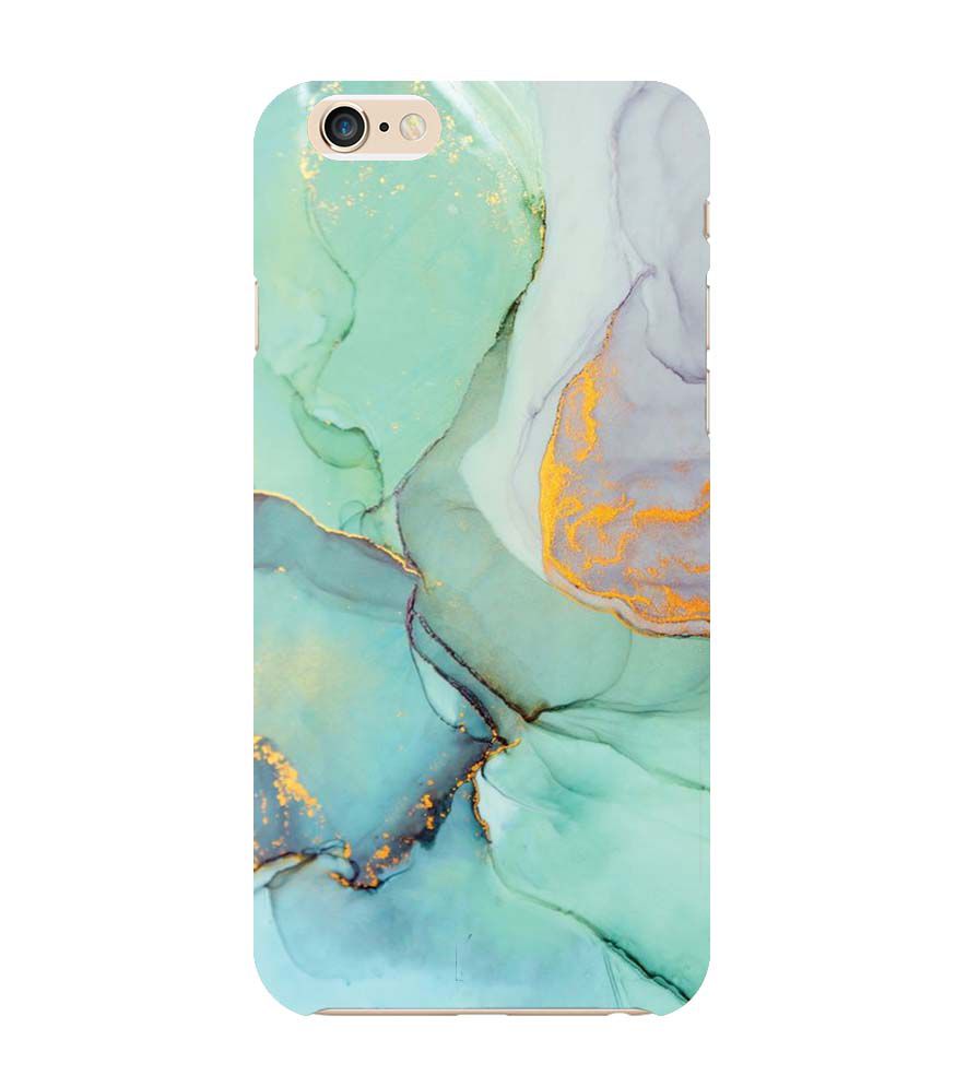 PS1320-Green Marble Premium Back Cover for Apple iPhone 6 and iPhone 6S