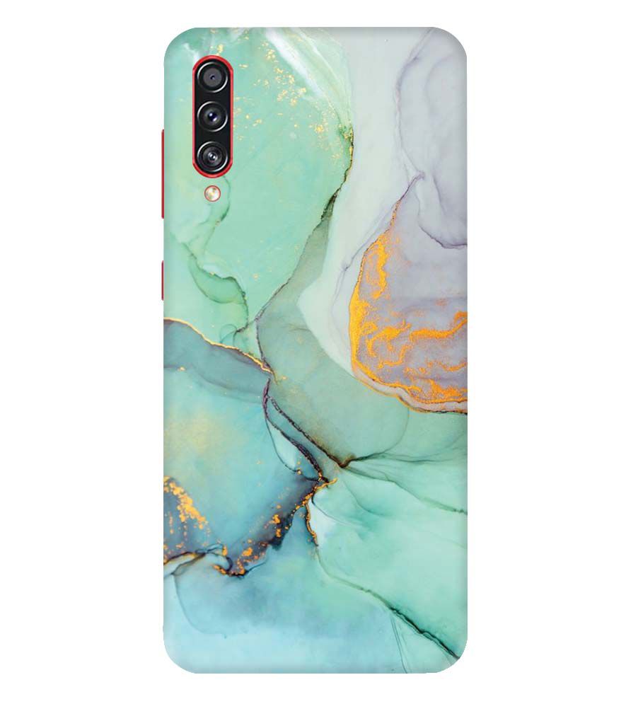 PS1320-Green Marble Premium Back Cover for Samsung Galaxy A70s