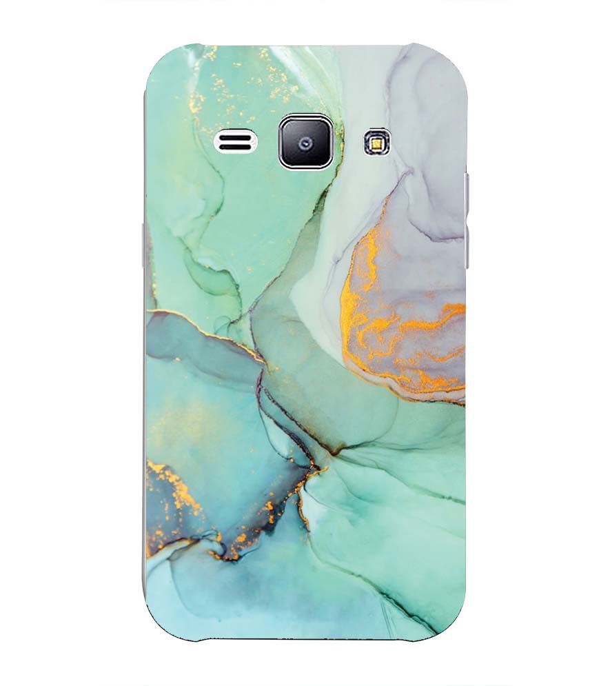PS1320-Green Marble Premium Back Cover for Samsung Galaxy J2 (2015)