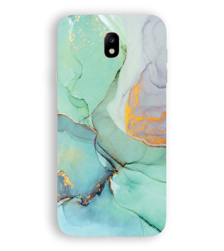 PS1320-Green Marble Premium Back Cover for Samsung Galaxy J7 Pro