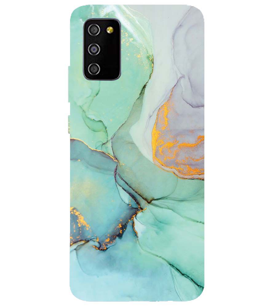 PS1320-Green Marble Premium Back Cover for Samsung Galaxy M02s