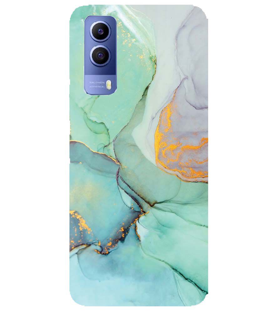 PS1320-Green Marble Premium Back Cover for vivo Y53s