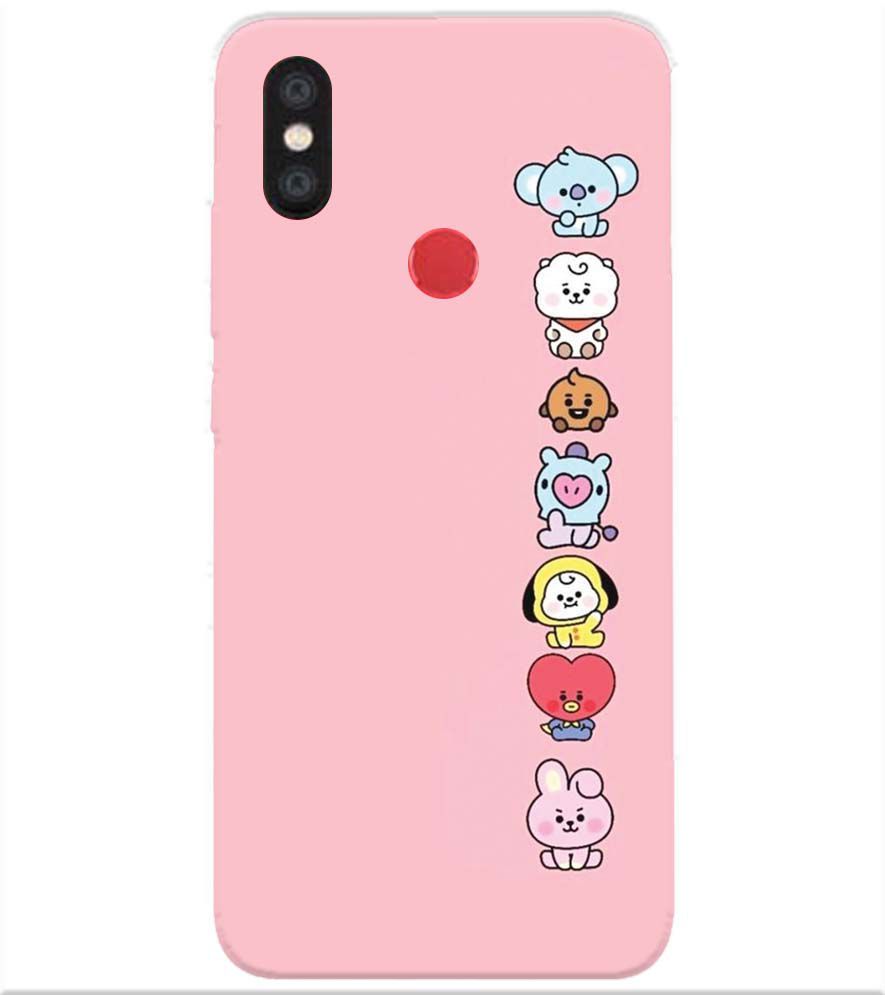 Pink Redmi Y2 Case Hello Kitty Pink Redmi Y2 Back Cover Case