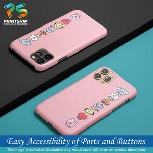 PS1321-Cute Loving Animals Girly Back Cover for Apple iPhone X-Image5