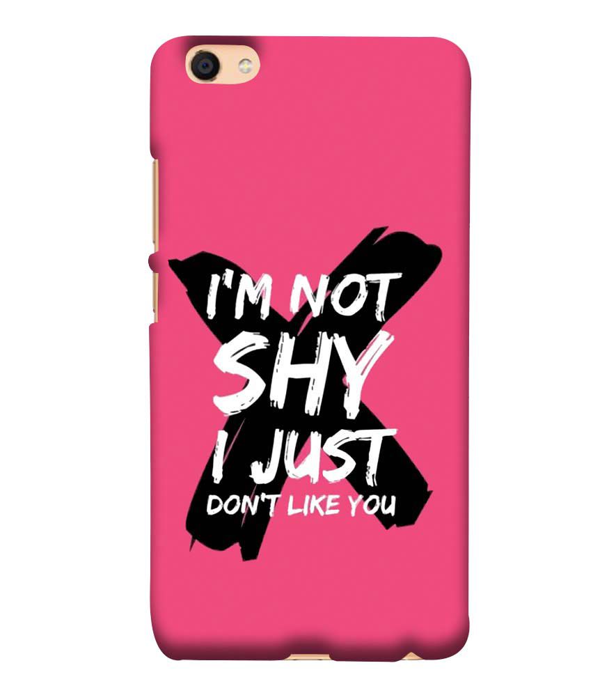 PS1322-I am Not Shy Back Cover for vivo Y55s